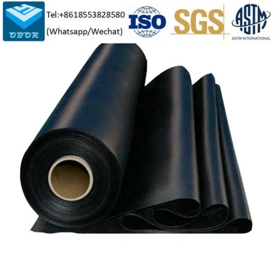 High Quality Smooth Surface Black HDPE Membrane Waterproof